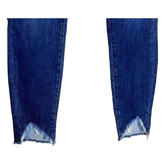 7 For All Mankind Ankle Gwenevere Jeans Women 23 x 32 Denim 5 Pocket High Waist - Picture 14 of 15